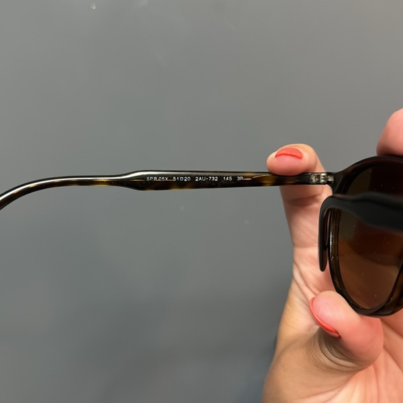 Prada Polarized PR 05XS 51 Conceptual Brown Sunglasses - Picture 6 of 6